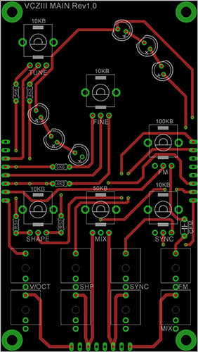 VCZIIIA THT PCB